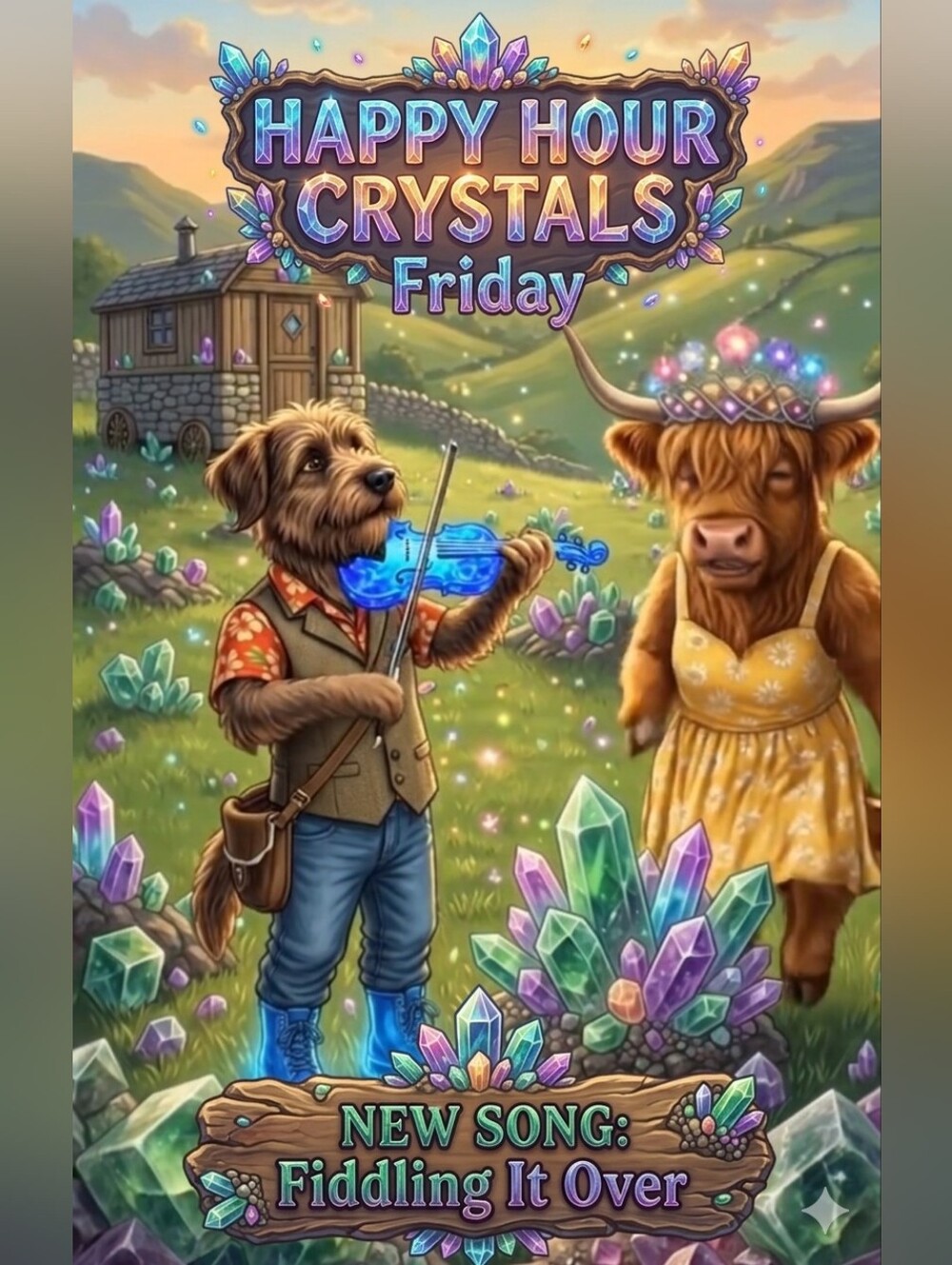 New song Today! "Fiddling It Over" By fairygodmothersdog 🐾 NEW song Out Now!